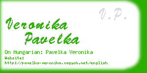 veronika pavelka business card